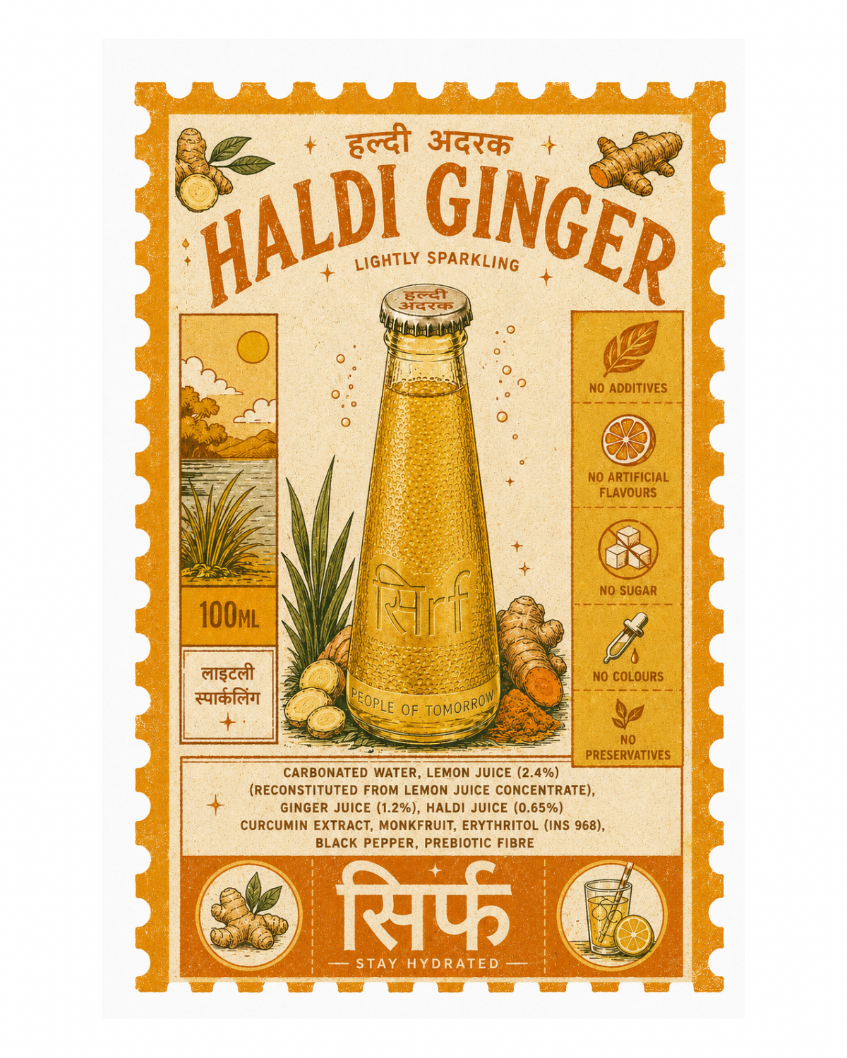 Haldi Ginger Pack of 6